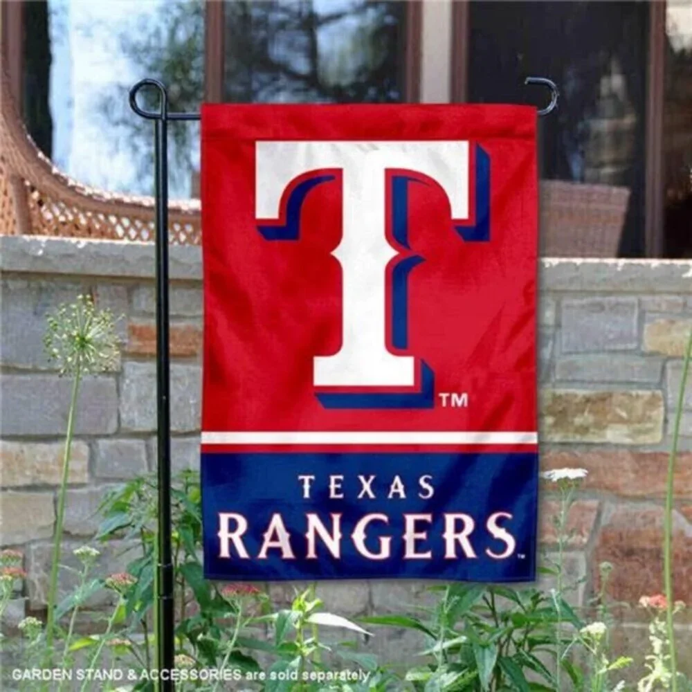 MLB Licensed Texas Rangers 2023 World Series Garden Flag 13 by‎ 18 Inches